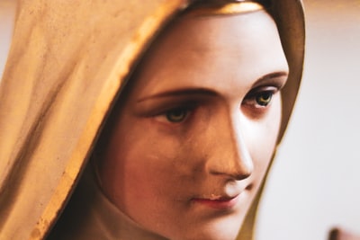 The virgin Mary
